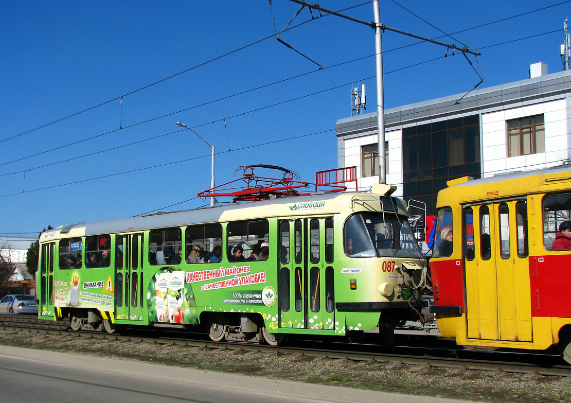 Краснодар, Tatra T3SU № 087 Краснодар, Tatra T3SU № 087