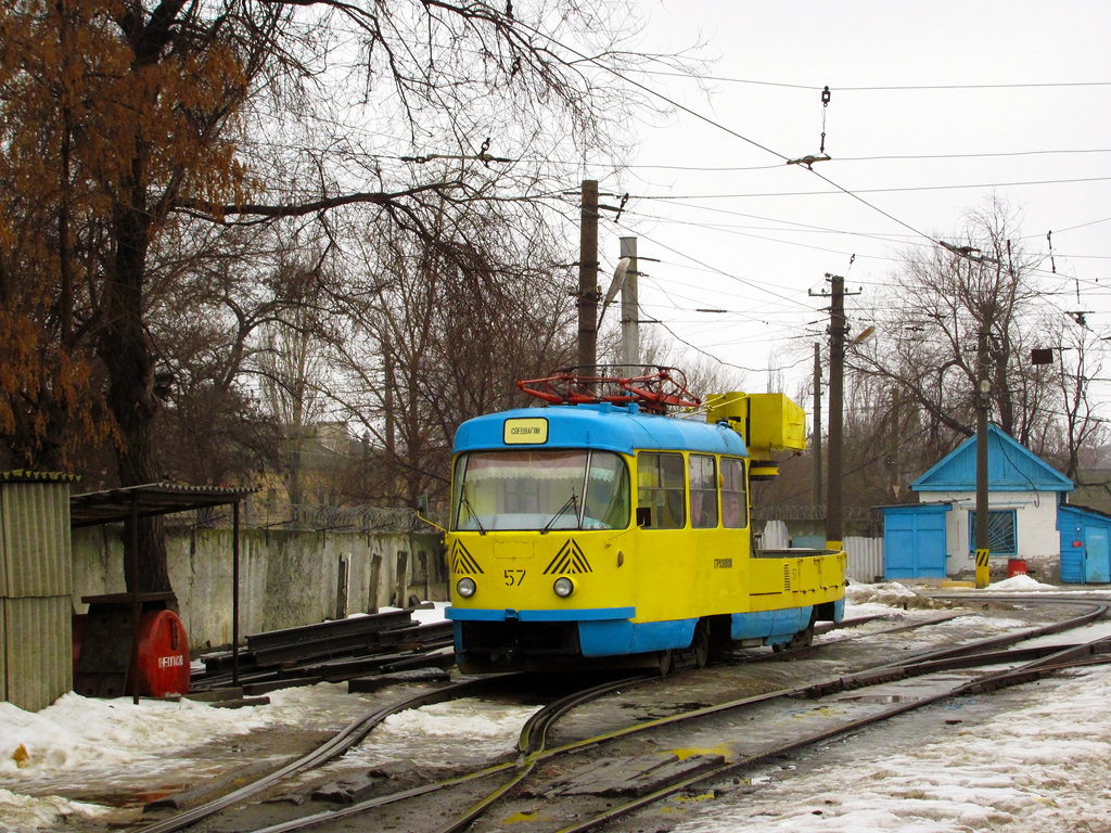 Волгоград, Tatra T3SU (двухдверная) № 57 Волгоград, Tatra T3SU (двухдверная) № 57