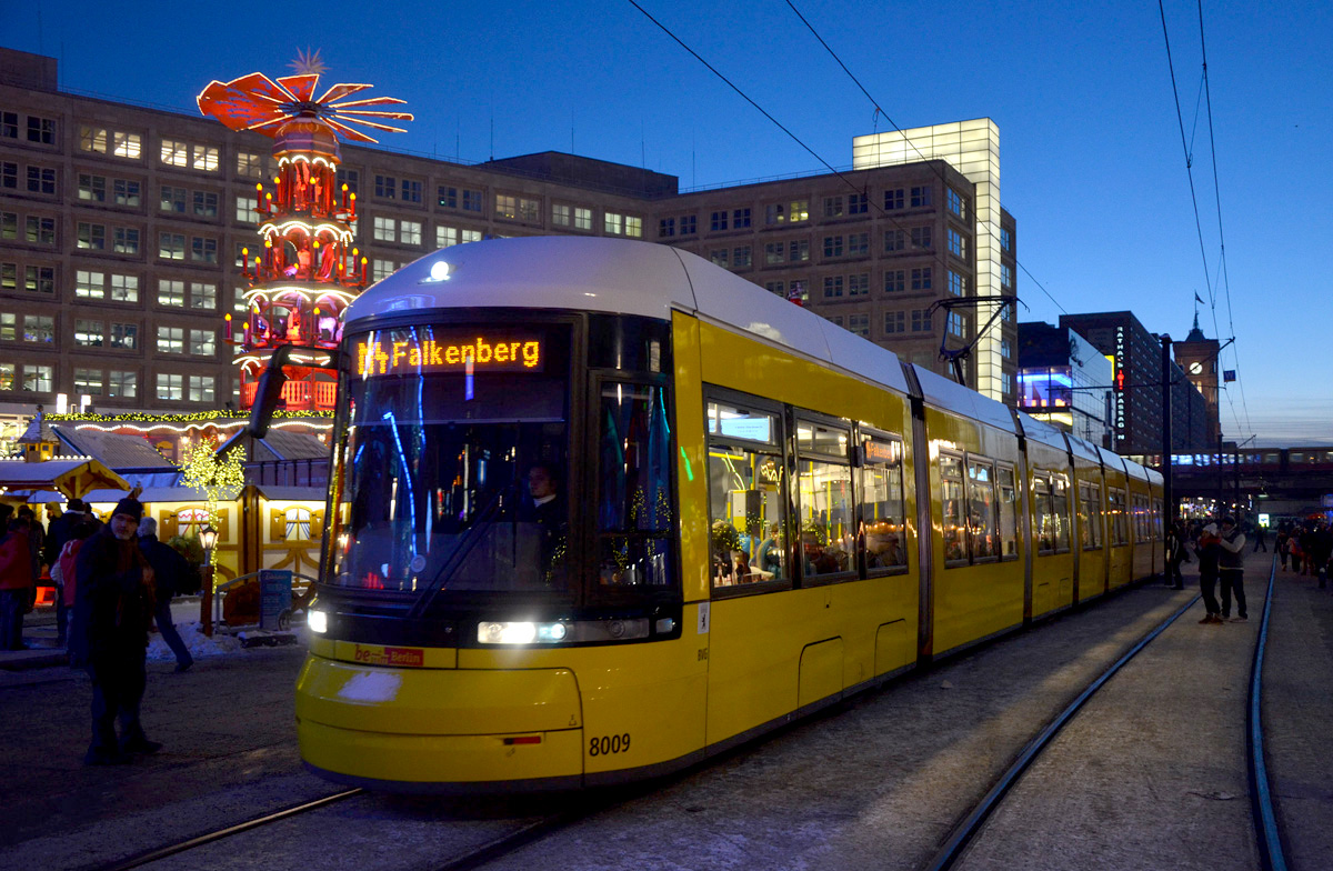 Берлин, Bombardier Flexity Berlin (GT8-08ER/F8E) № 8009