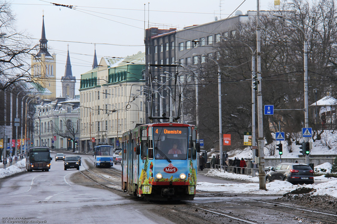 Таллин, Tatra KT4D № 155