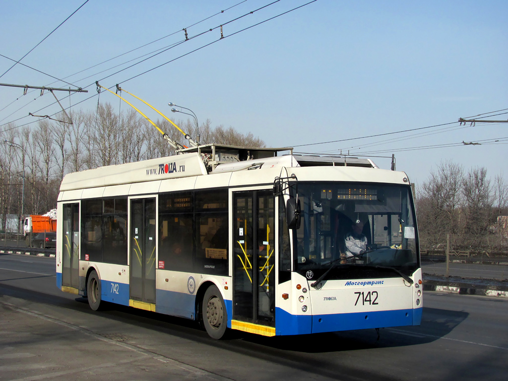 Москва, Тролза-5265.00 «Мегаполис» № 7142