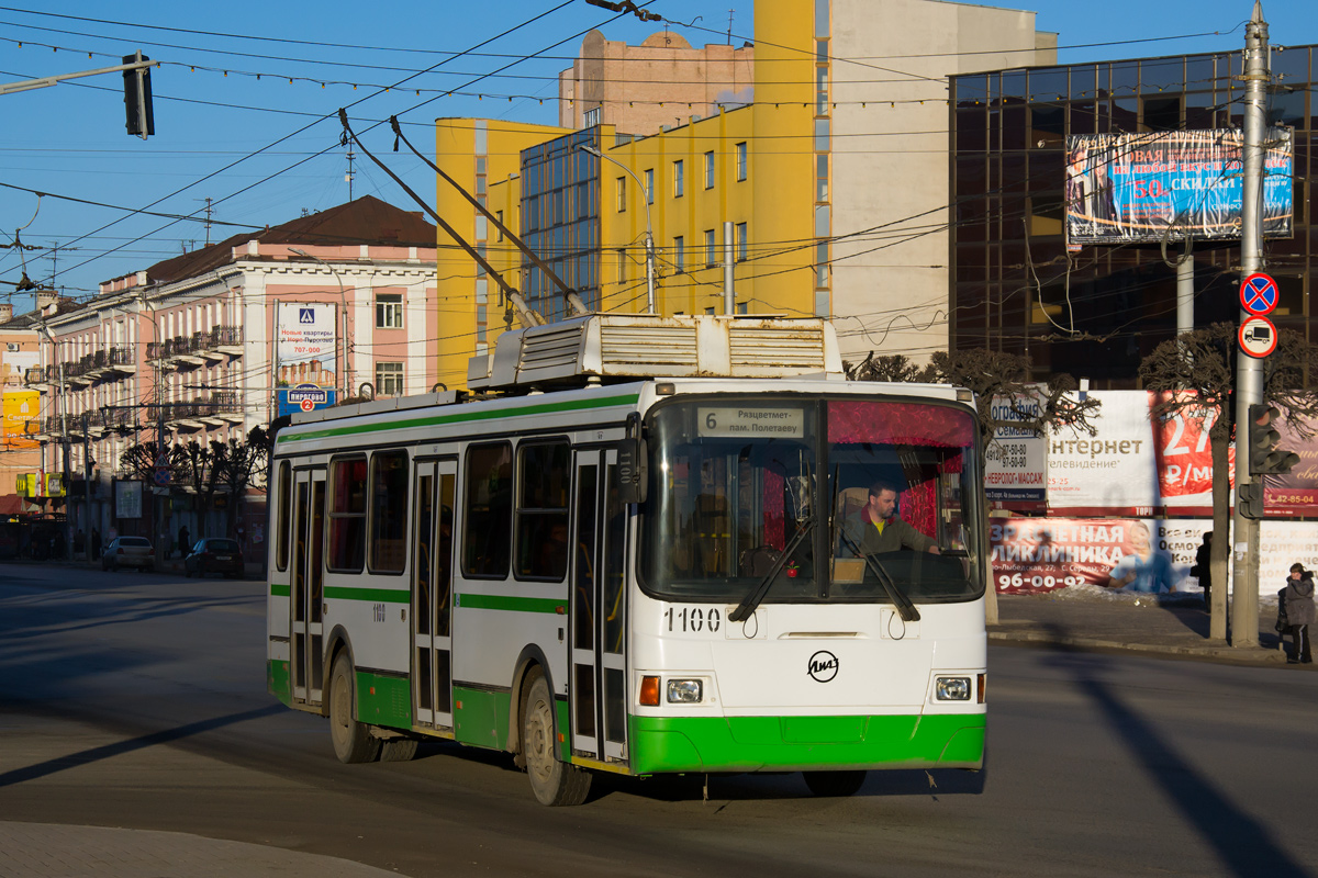 Ryazan, LiAZ-5280 # 1100 Ryazan, LiAZ-5280 # 1100