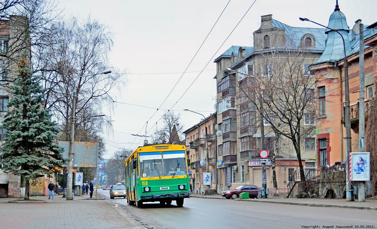 Ивано-Франковск, Škoda 14Tr03 № 158