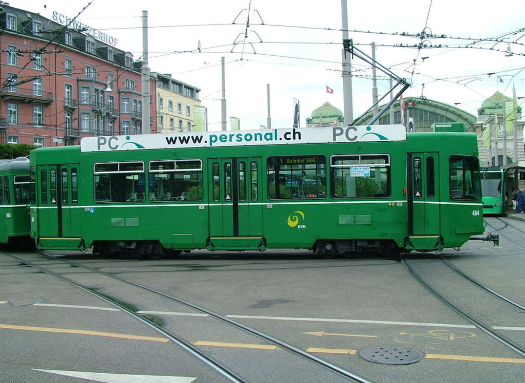 Basel, Schindler/SIG/BBC Be 4/4 č. 484 Basel, Schindler/SIG/BBC Be 4/4 č. 484