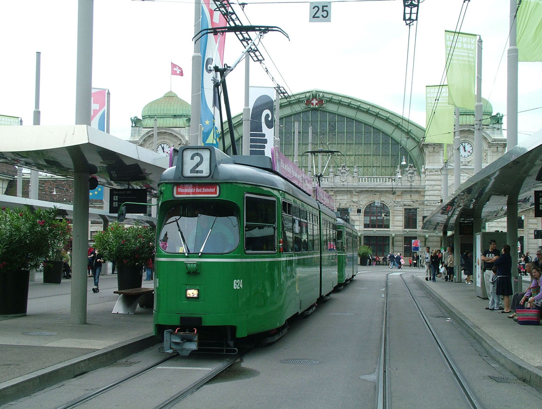 Базель, Duewag GT6 № 624