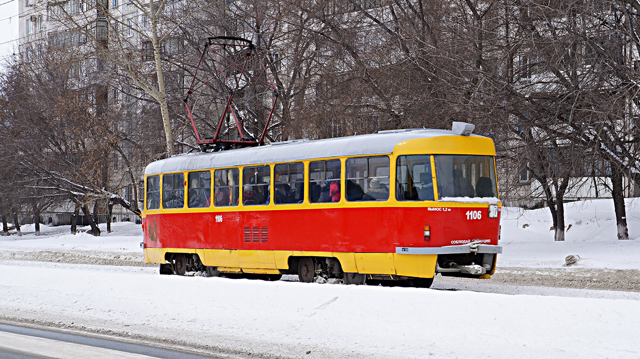 Барнаул, Tatra T3SU № 1106