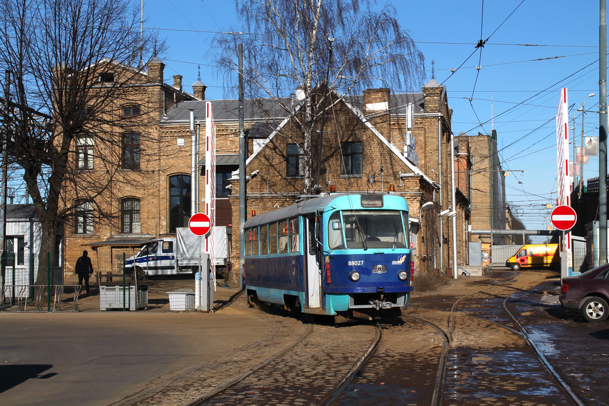 Рига, Tatra T3SU № 88027
