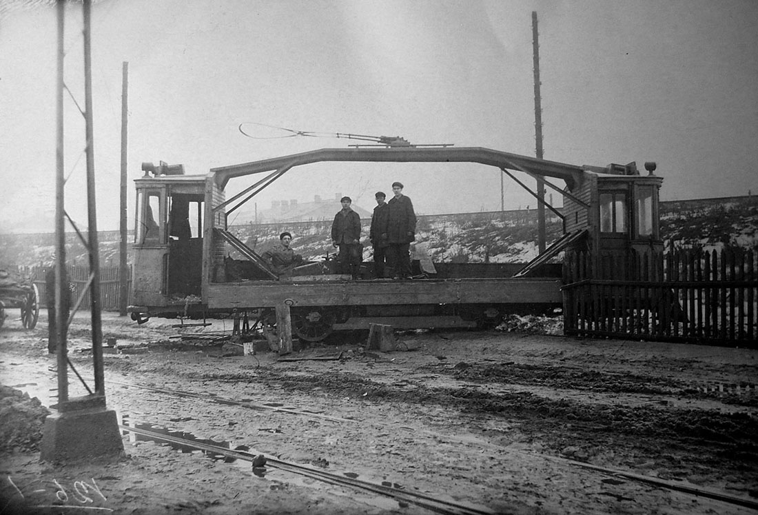 Санкт-Петербург — Исторические фотографии трамвайных вагонов