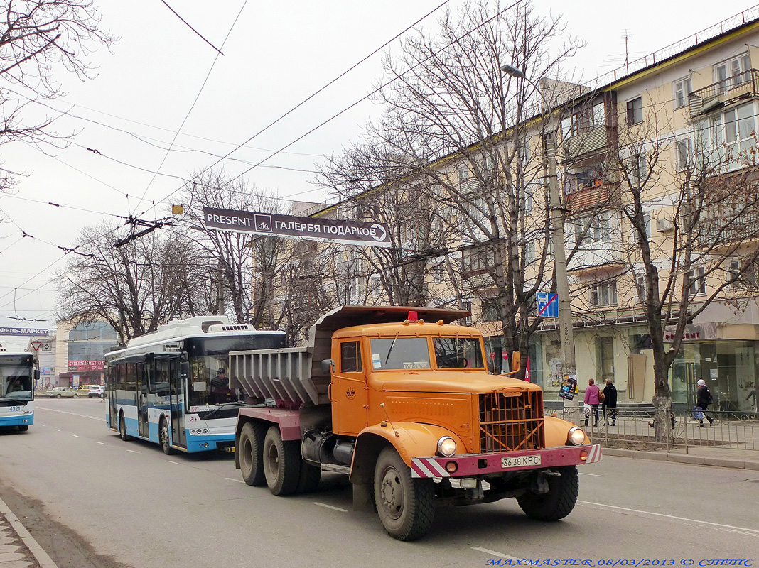 ყირიმის ტროლეიბუსი — Company's official vehicles; ყირიმის ტროლეიბუსი — Miscellaneous photos