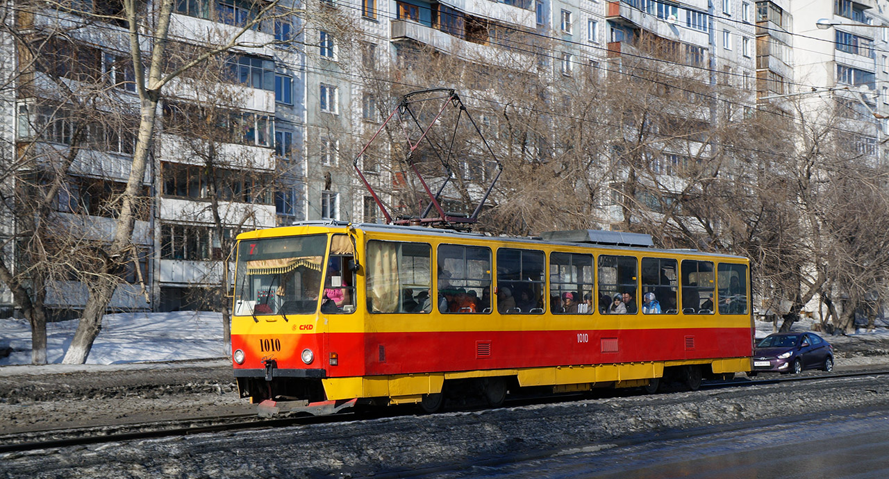 Барнаул, Tatra T6B5SU № 1010