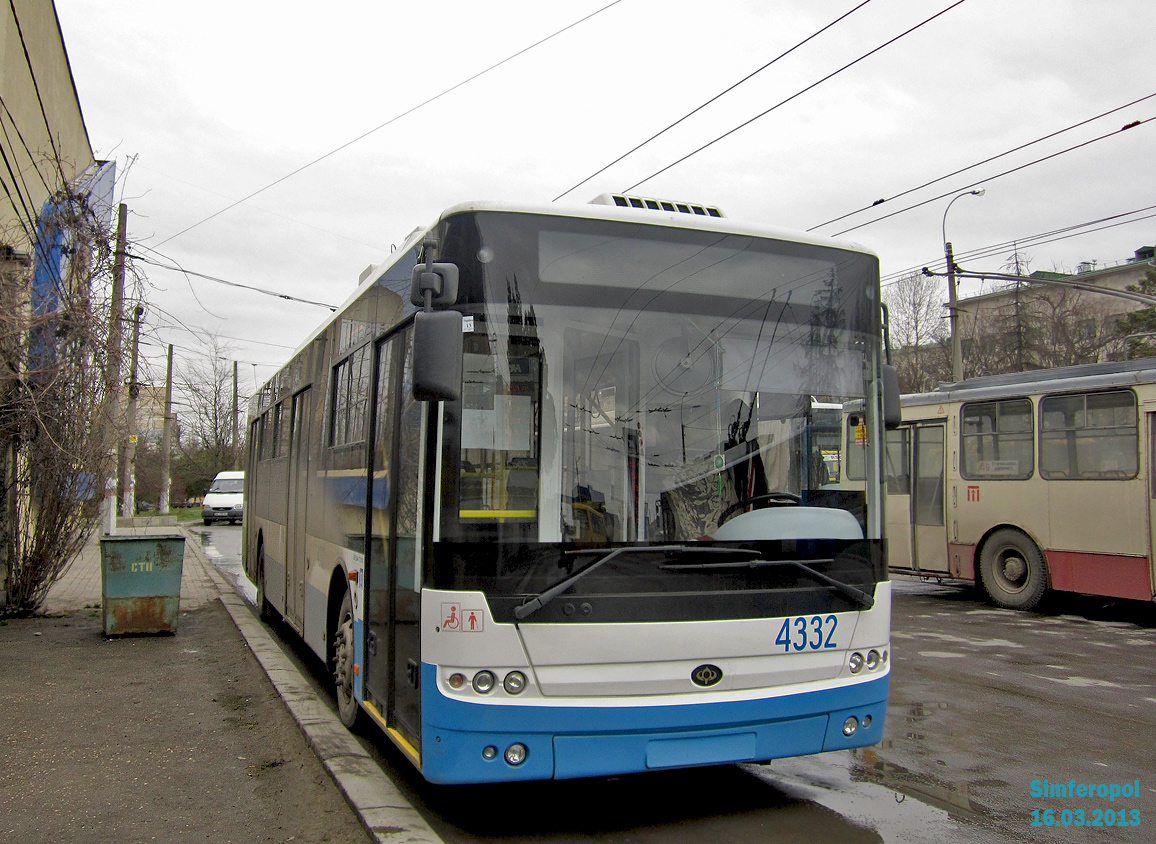 Крымский троллейбус, Богдан Т70110 № 4332