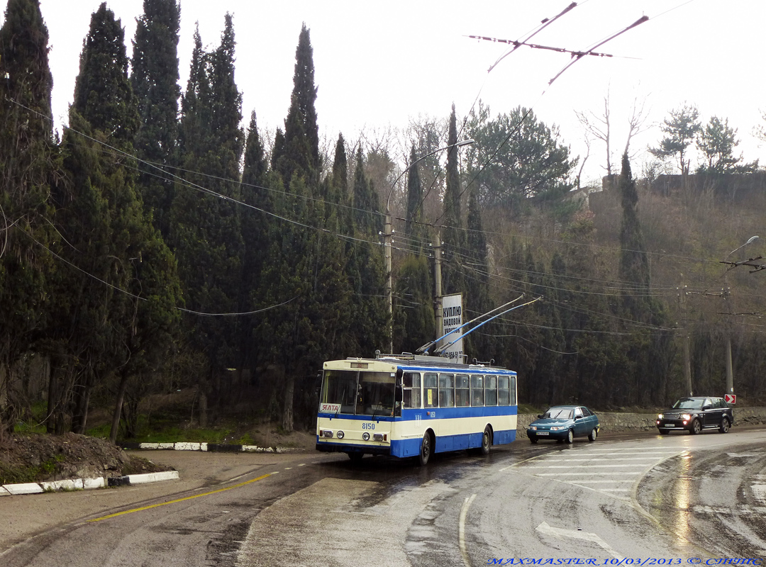 Крымский троллейбус, Škoda 14Tr11/6 № 8150 Крымский троллейбус, Škoda 14Tr11/6 № 8150