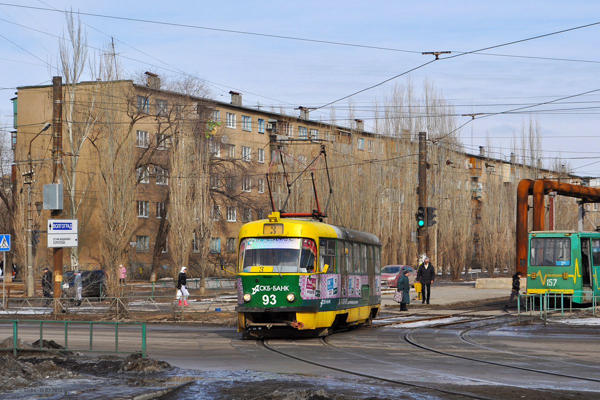 Волжский, Tatra T3SU № 93