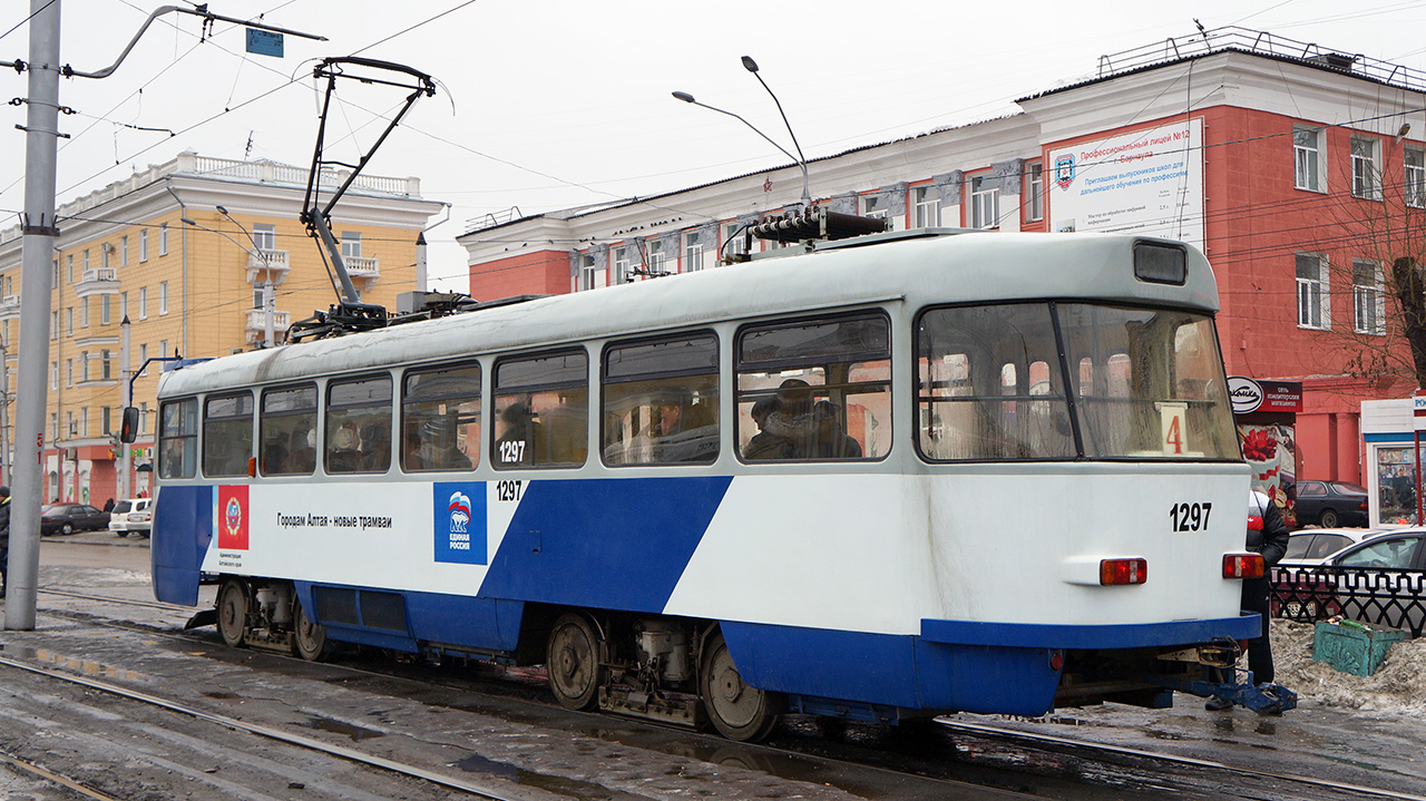 Барнаул, Tatra TB4D КВР Барнаул № 1297