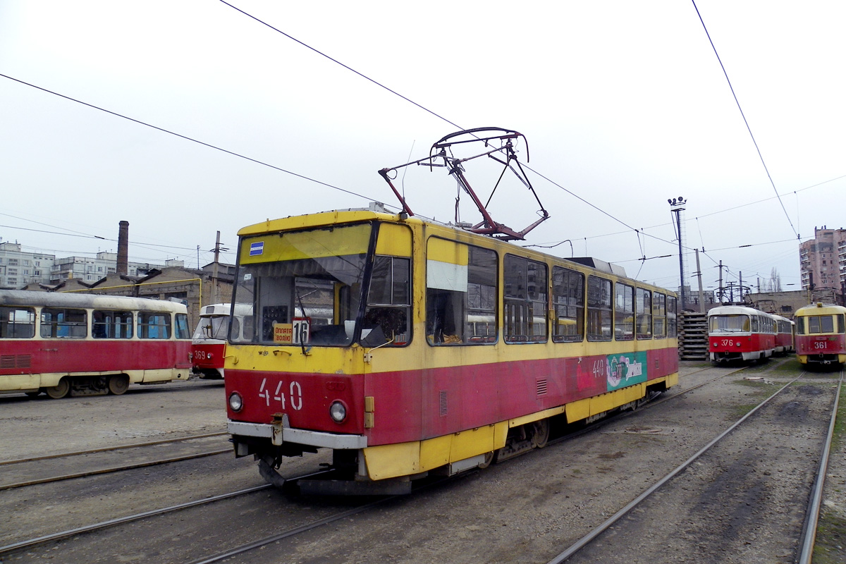 Запорожье, Tatra T6B5SU № 440