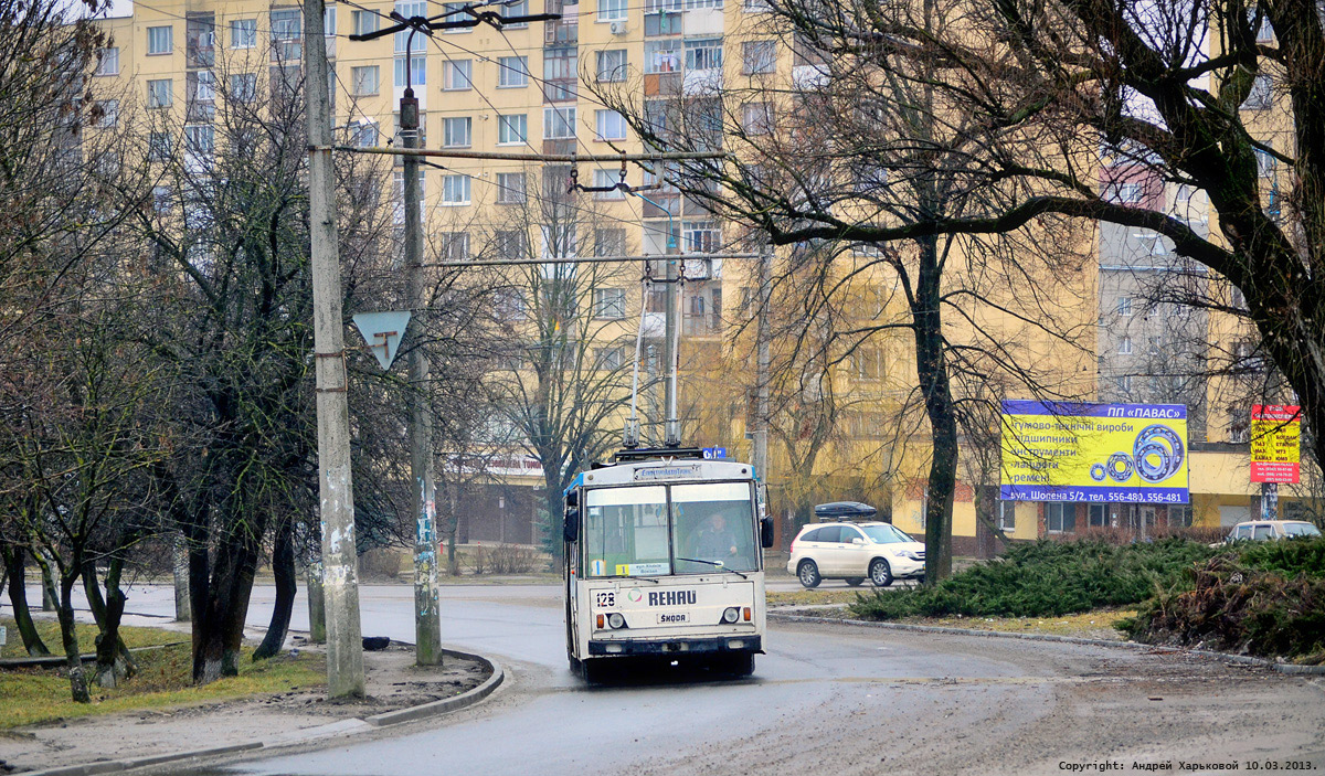 Ивано-Франковск, Škoda 14Tr02 № 128