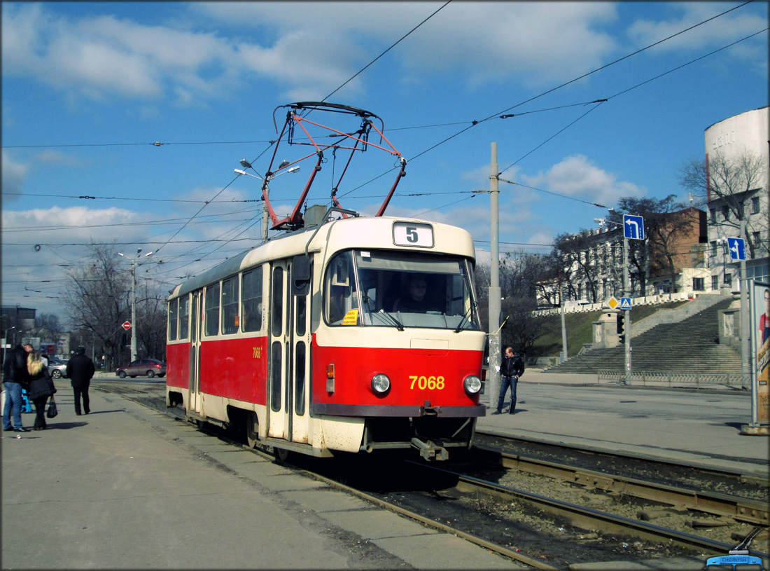 Харьков, Tatra T3SUCS № 7068
