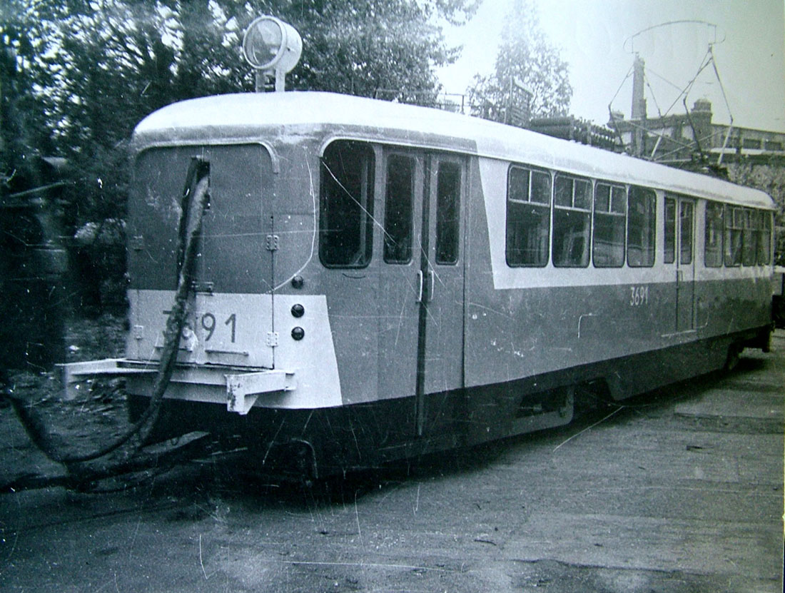 Санкт-Петербург, ТС-32-01 № 3691; Санкт-Петербург — Исторические фотографии трамвайных вагонов