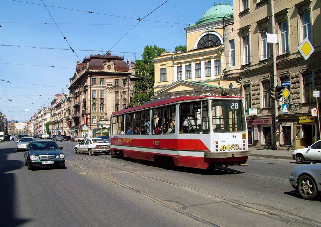 Санкт Петербург, 71-134К (ЛМ-99К) № 0423