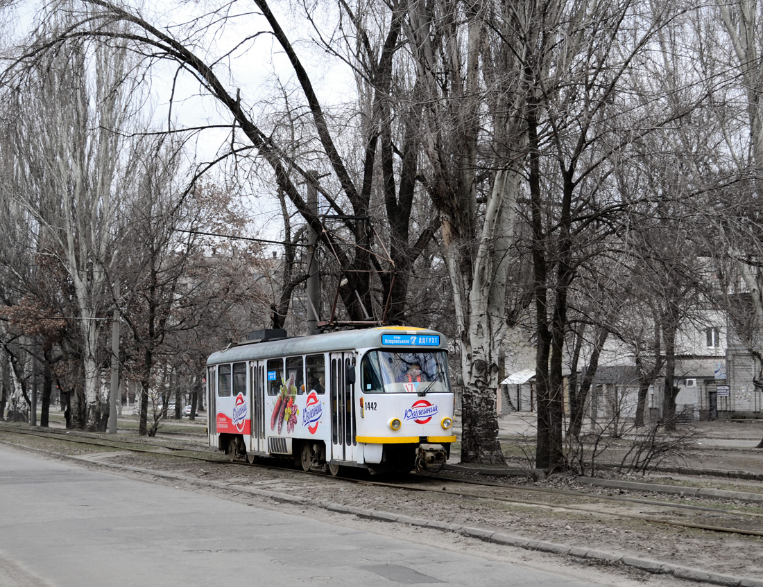 Днепр, Tatra T4D-MT № 1442