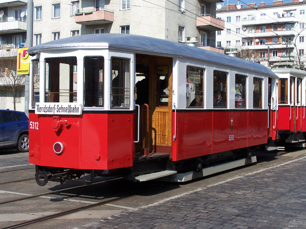Viena, Simmering Type  m3 nr. 5312; Viena — 240. VEF-Sonderfahrt — 17.03.2013.