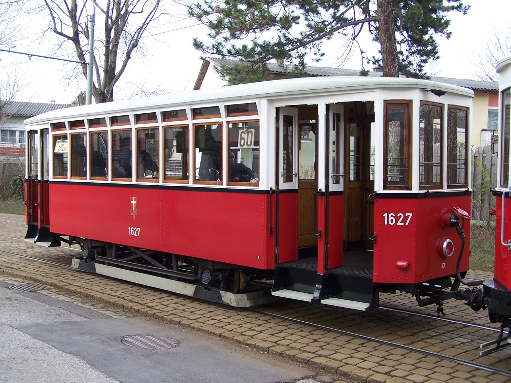 Вена, Gräf & Stift Type k3 neu № 1627; Вена — 240-я поездка VEF — 17.03.2013