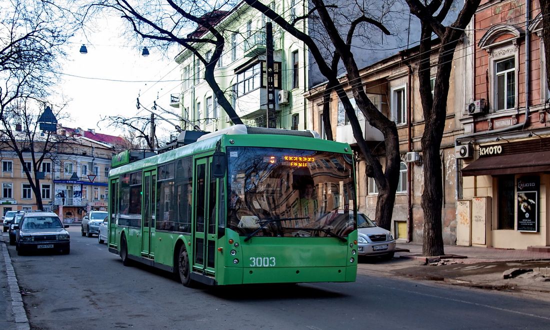 Одесса, Тролза-5265.00 «Мегаполис» № 3003