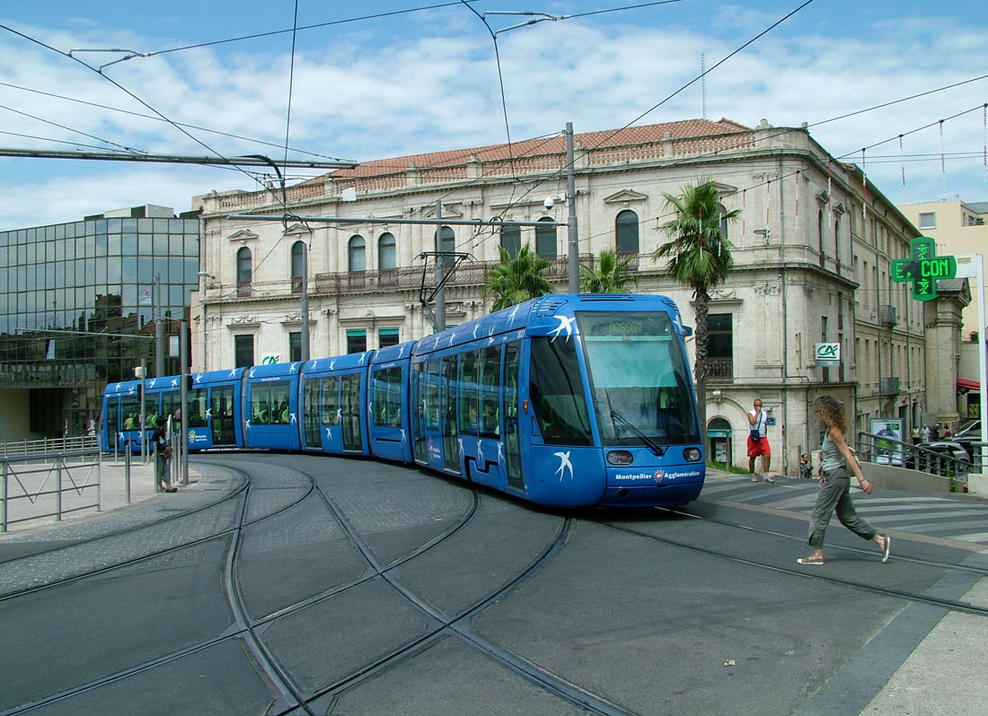 Монпелье, Alstom Citadis 401 № 2027