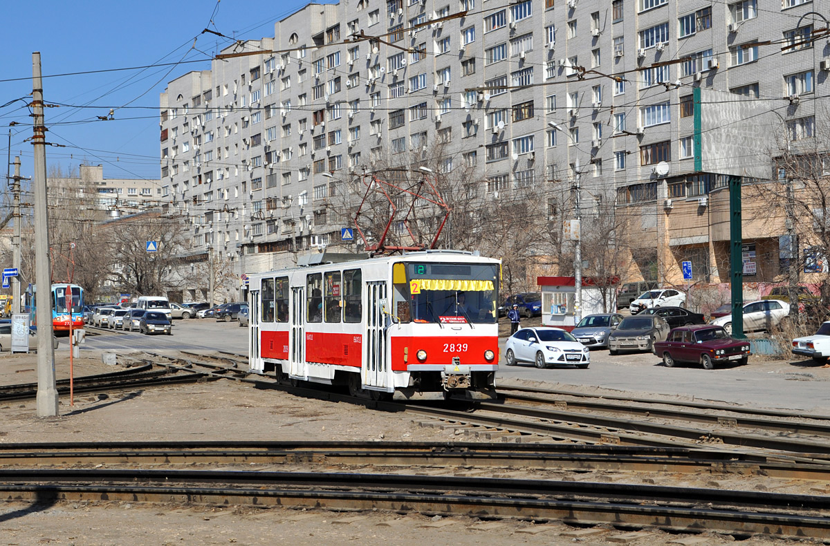 Волгоград, Tatra T6B5SU № 2839