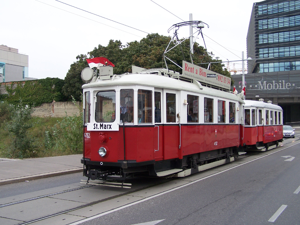 Вена, Simmering Type M1 № 4152; Вена — Tramwaytag 2009 Вена, Simmering Type M1 № 4152; Вена — Tramwaytag 2009