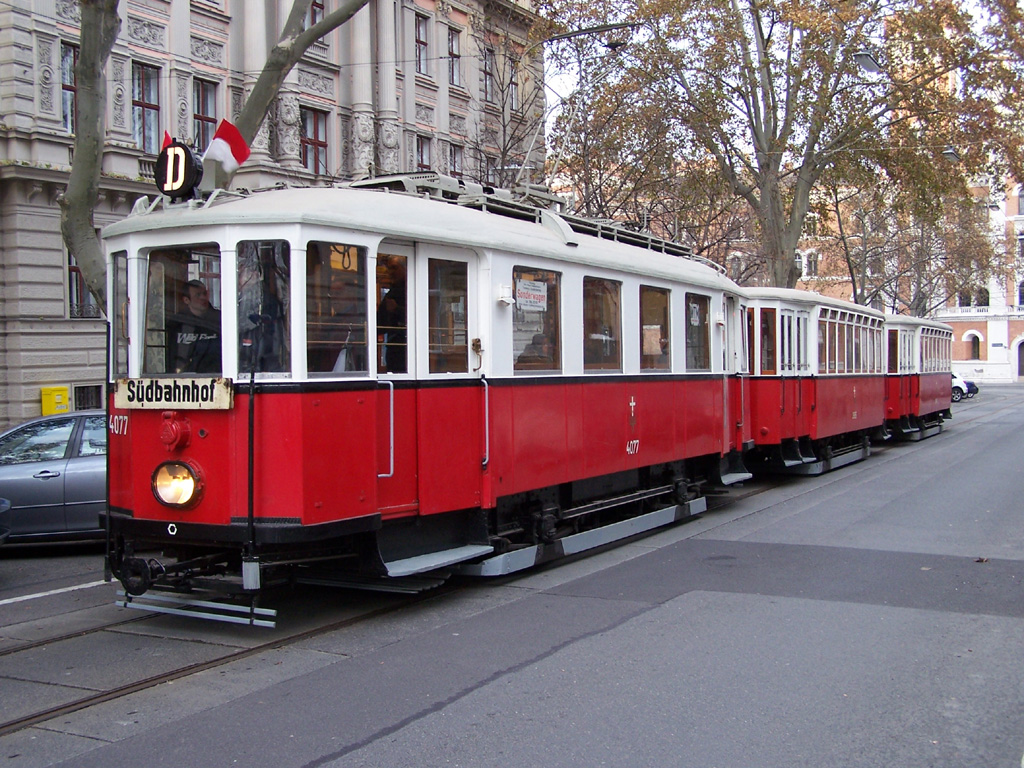 Wien, Lohner Type M Nr. 4077; Wien — WTM-Sonderfahrt 08.12.2011.