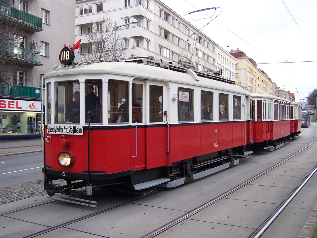 Вена, Lohner Type M № 4077; Вена — Поездка WTM — 08.12.2011.