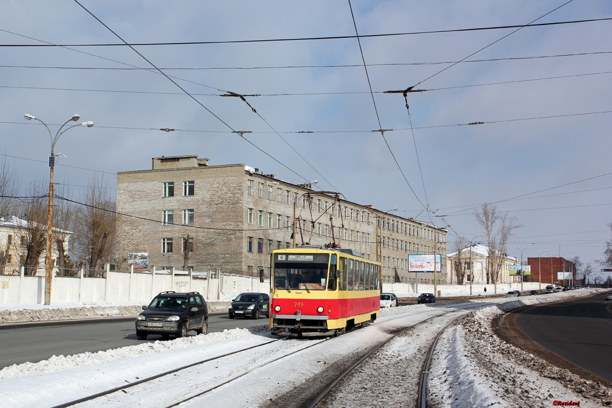 Екатеринбург, Tatra T6B5SU № 749