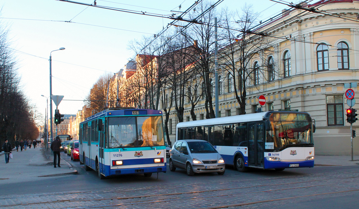 Рига, Škoda 14Tr13/6 № 11276