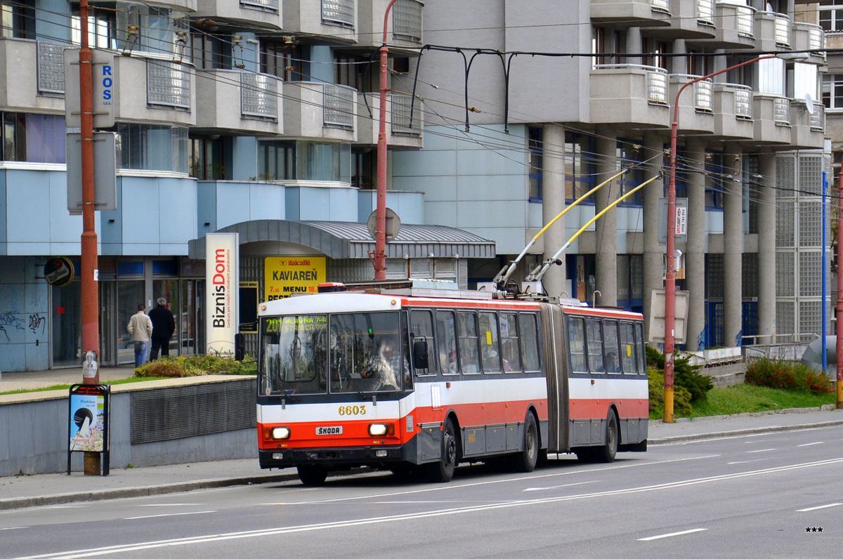 Bratislava, Škoda 15Tr07/6 № 6603