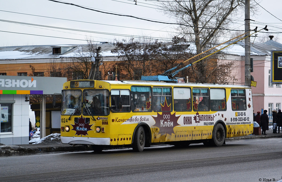Брянск, ЗиУ-682Г-016 (012) № 1024