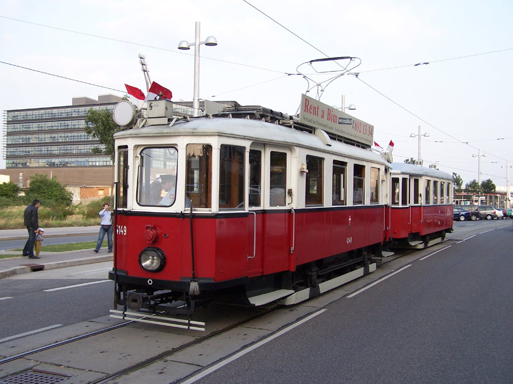 Вена, Simmering Type M № 4149; Вена — Tramwaytag 2009