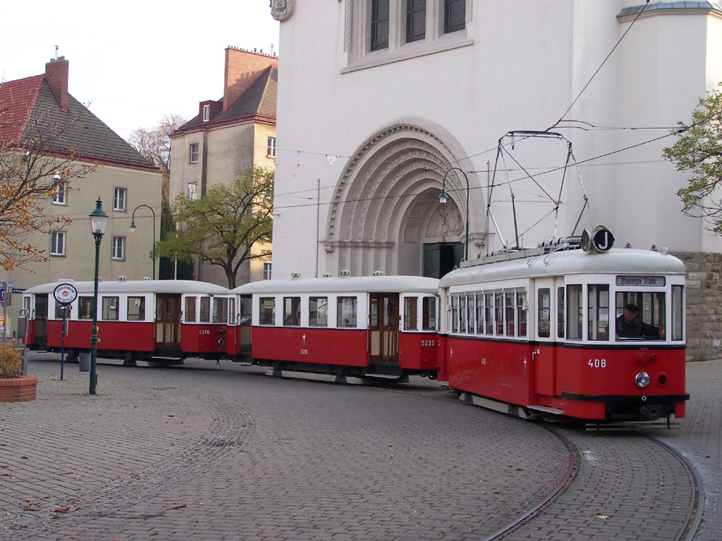 Відень, Lohner Type T1 № 408; Відень — 237. поездка VEF — 06.11.2011.
