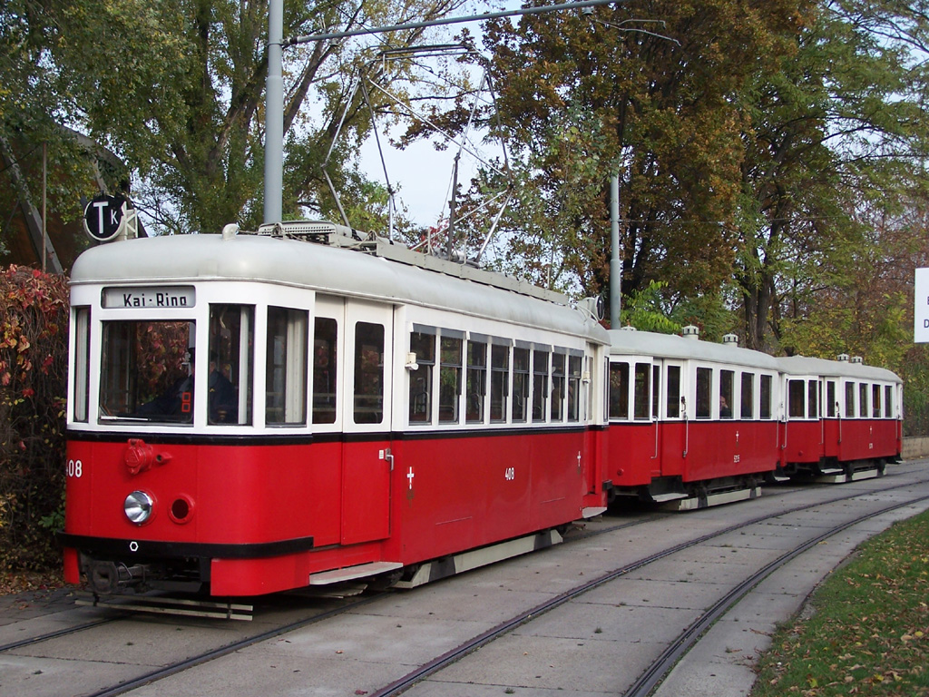 Вена, Lohner Type T1 № 408; Вена — 237-я поездка VEF — 06.11.2011