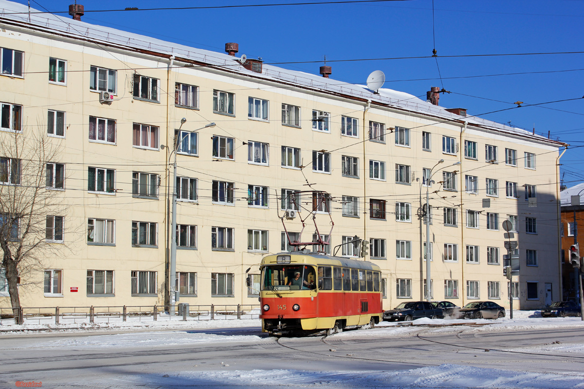 Екатеринбург, Tatra T3SU № 145