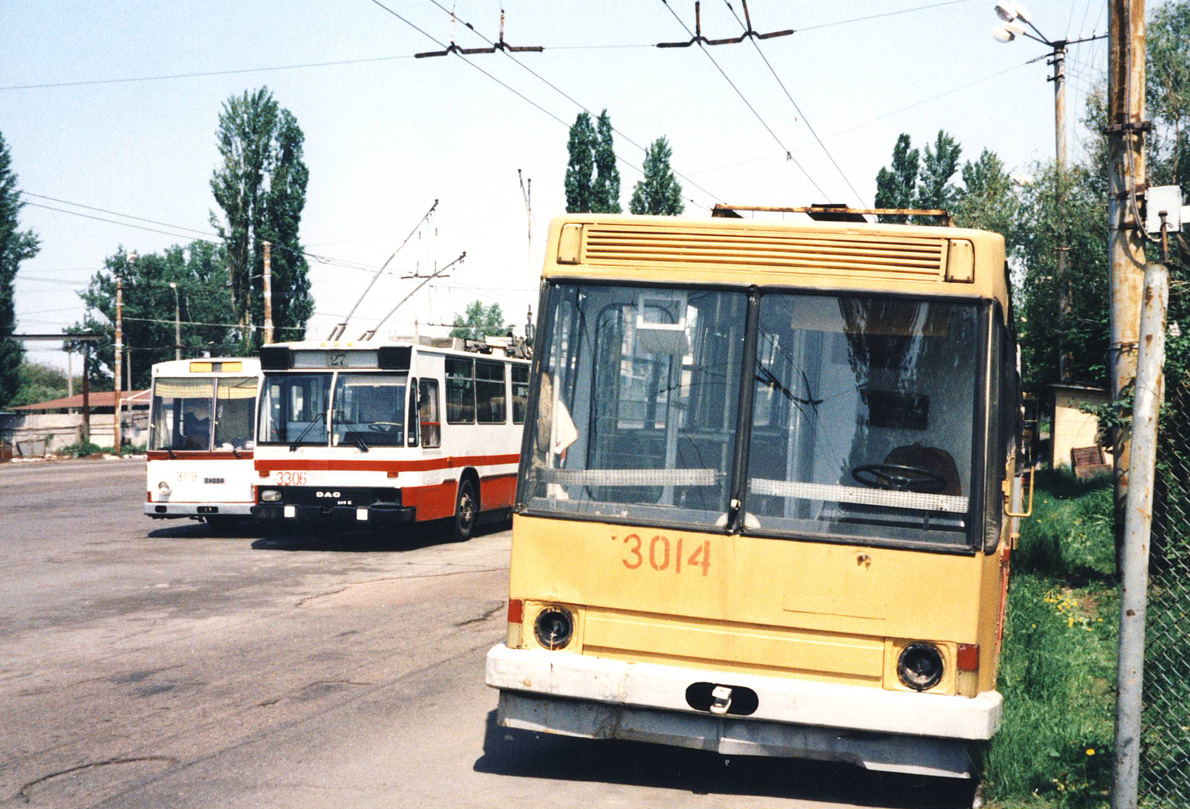 Київ, Киев-11у № 3014; Київ — Історичні фотографії; Київ — Тролейбусні депо: 3