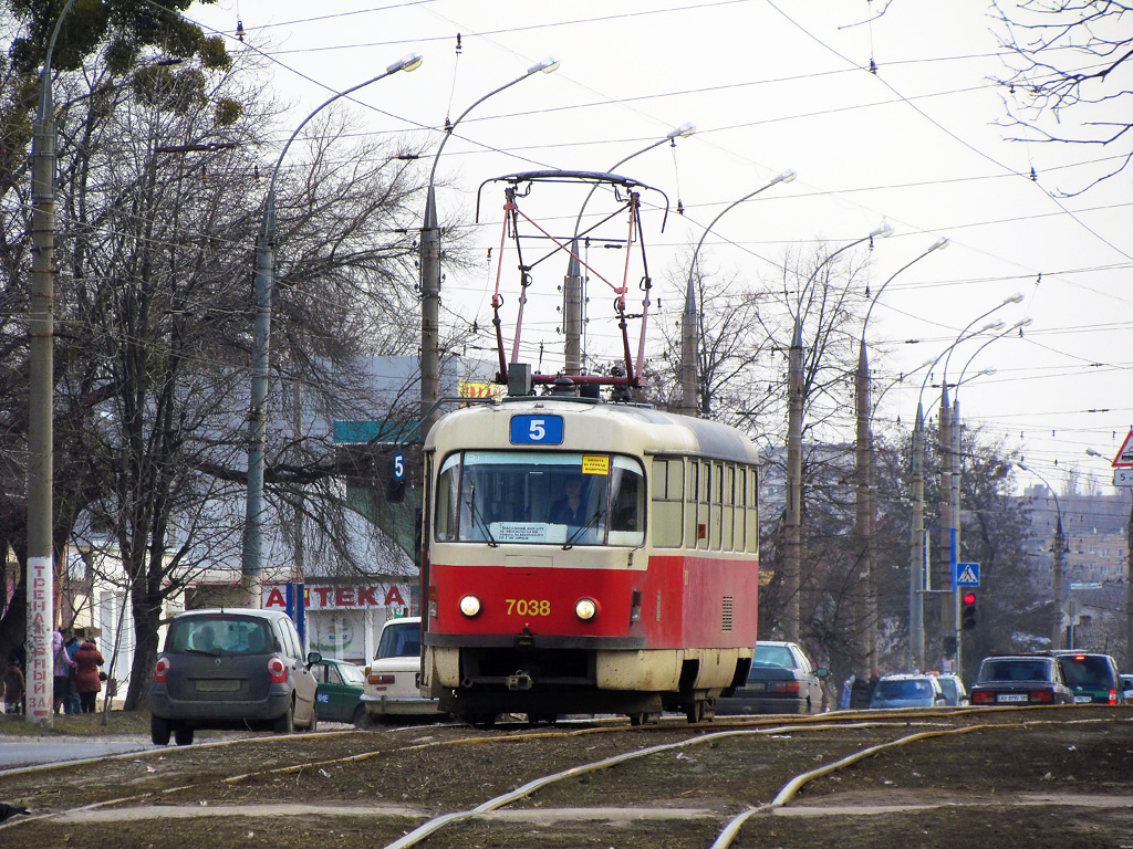 Харьков, Tatra T3SUCS № 7038