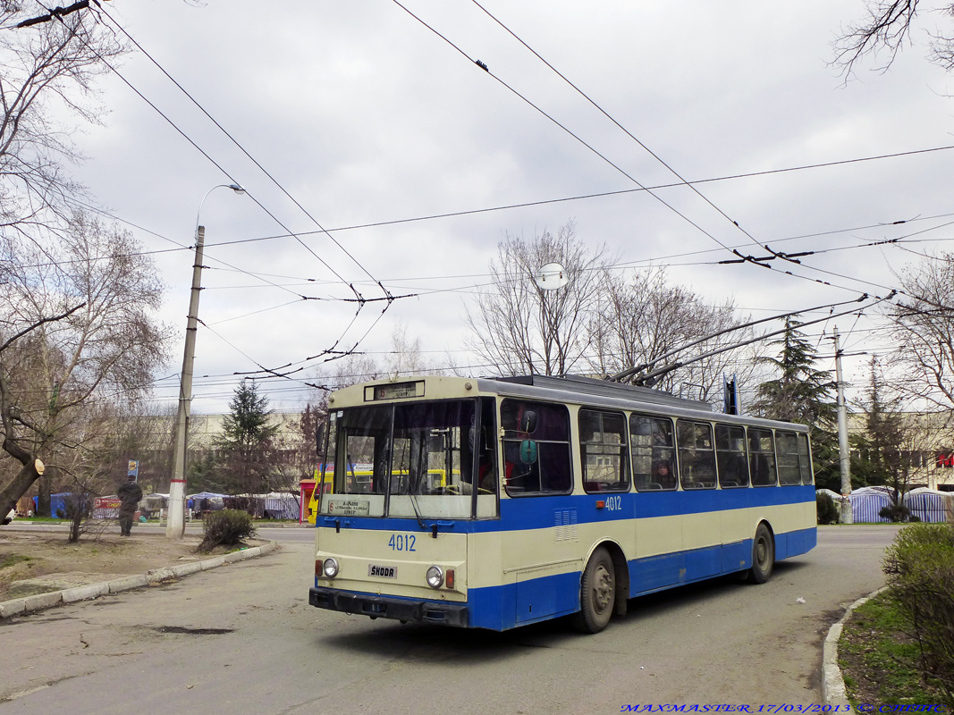Крымский троллейбус, Škoda 14Tr11/6 № 4012