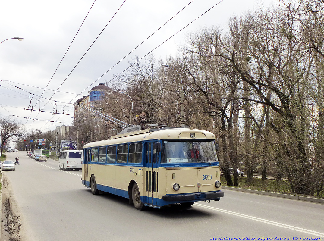 Крымский троллейбус, Škoda 9Tr22 № 3600