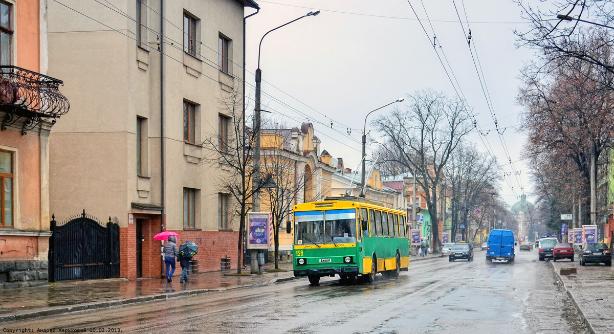 Ивано-Франковск, Škoda 14Tr03 № 158