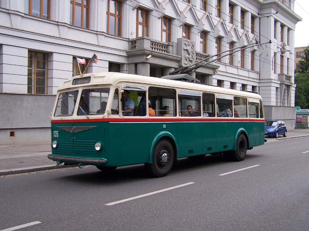 Брно, Škoda 6Tr2 № 135; Брно — Dopravní nostalgie 2011
