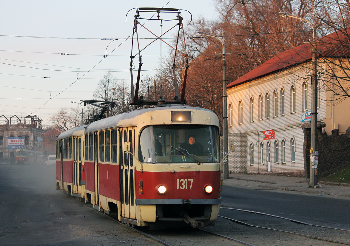 Днепр, Tatra T3SU № 1317 Днепр, Tatra T3SU № 1317