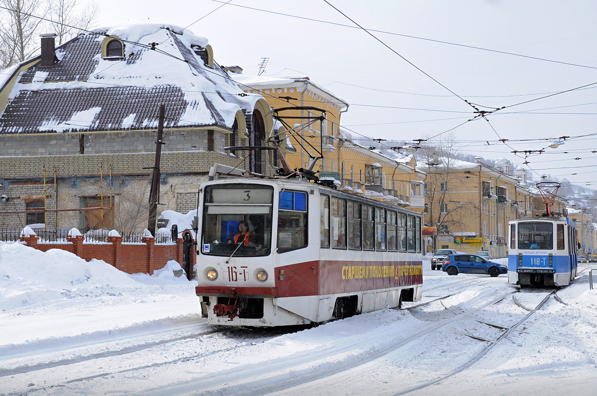 Златоуст, 71-608КМ № 16; Златоуст, 71-608КМ № 118 Златоуст, 71-608КМ № 16; Златоуст, 71-608КМ № 118