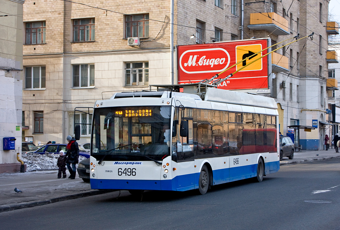Москва, Тролза-5265.00 «Мегаполис» № 6496