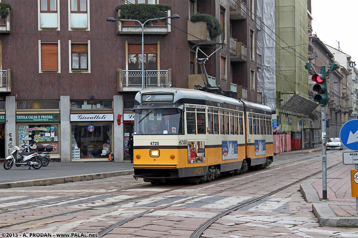 Милан, ATM series 4700 № 4725